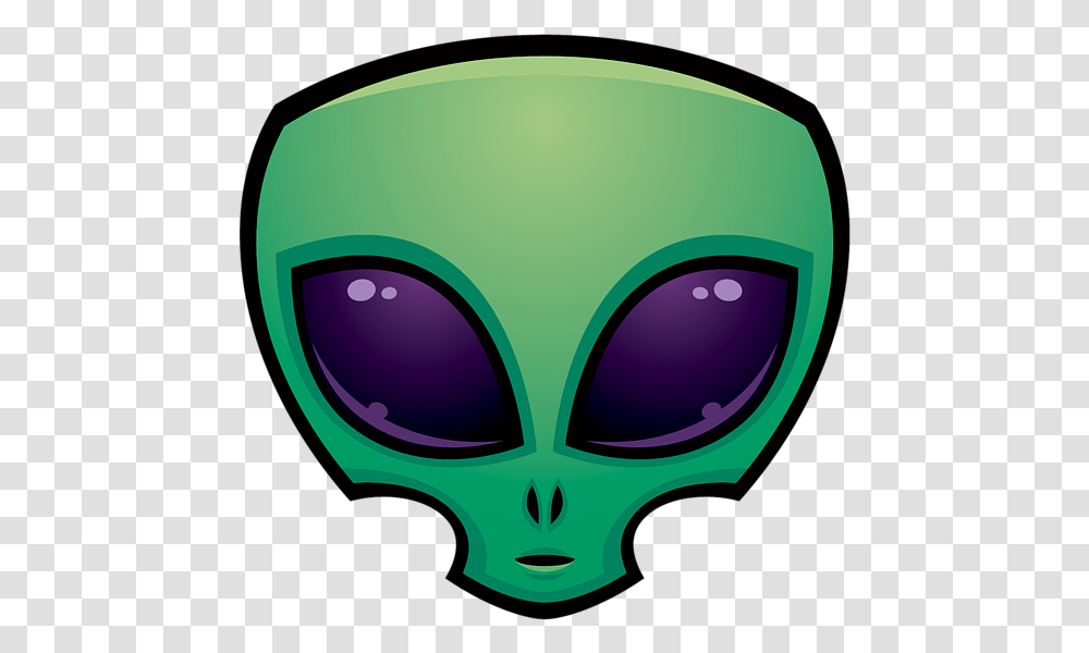 Alien Head Icon Fleece Blanket Kosmita Kreskwka, Green, Disk, Gemstone, Jewelry Transparent Png