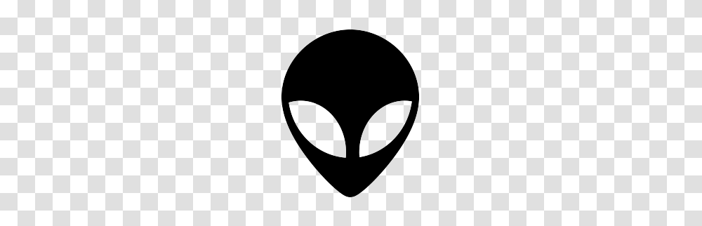 Alien Head Silhouette Sci Fi Silhouette Cricut, Stencil, Logo, Trademark Transparent Png