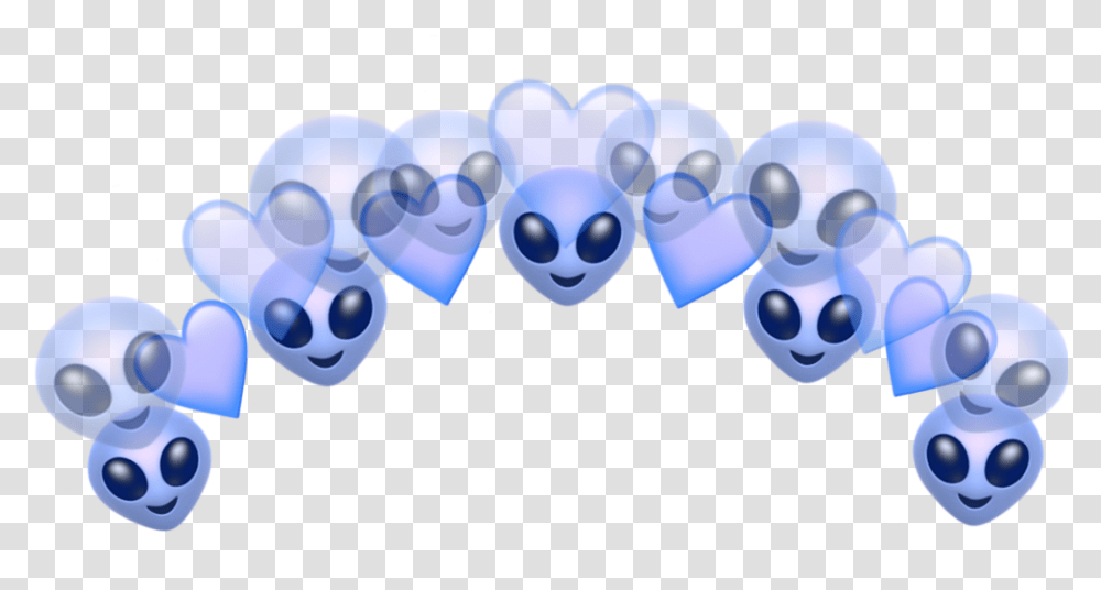 Alien Heart Tumblr Aliens Emoji Emojis Crown Alien Emoji Crown, Toy Transparent Png