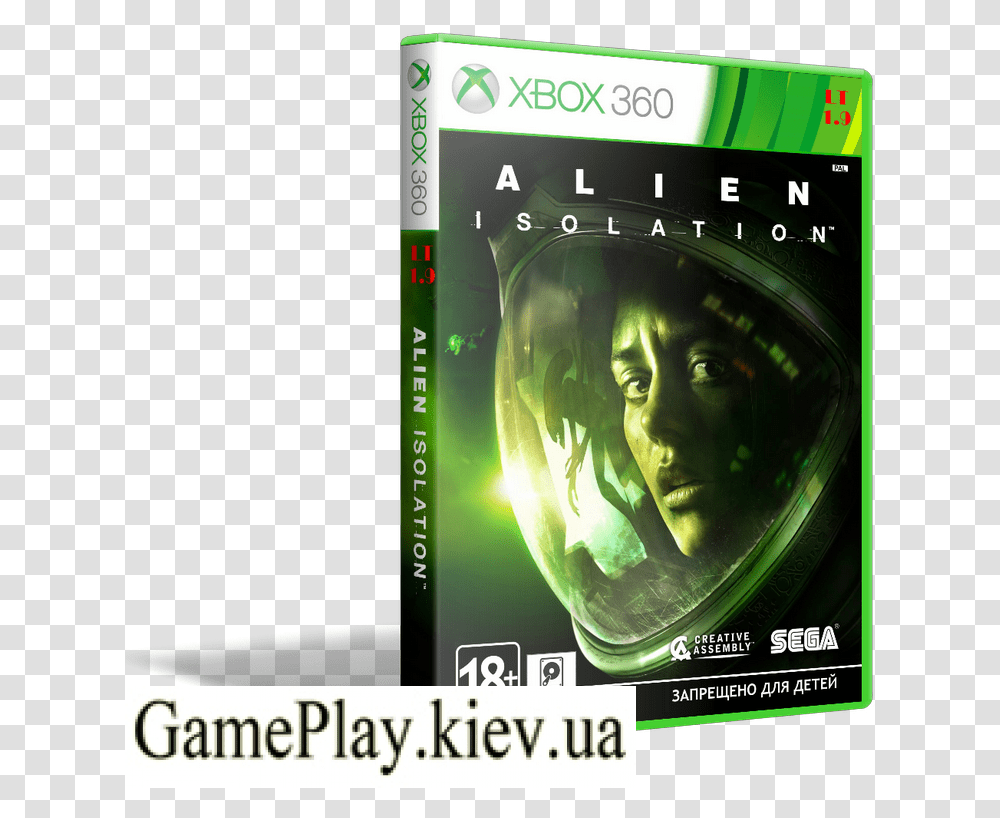 Alien Isolation Xbox 360 Cover Xbox 360, Person, Human, Poster, Advertisement Transparent Png