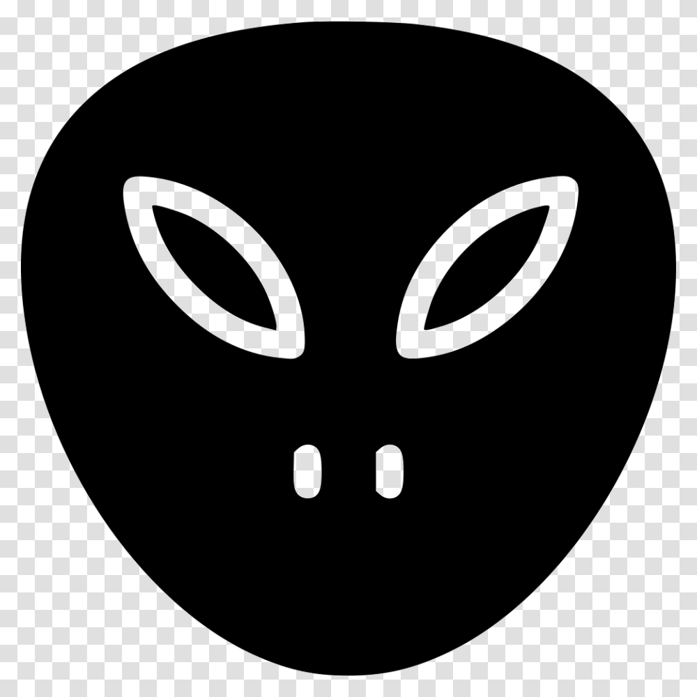 Alien, Mask, Stencil, Pillow, Cushion Transparent Png