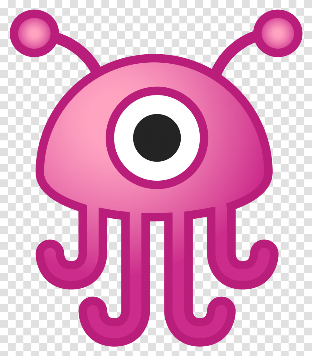 Alien Monster Icon Google Alien Monster Emoji, Sea Life, Animal, Invertebrate Transparent Png