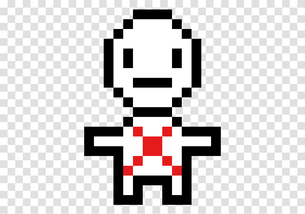 Alien Pixel Art, Logo, Trademark, Red Cross Transparent Png