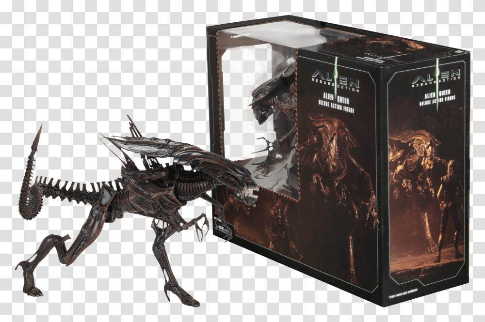 Alien Queen Action Figures, Person, Dinosaur, Animal, Tabletop Transparent Png