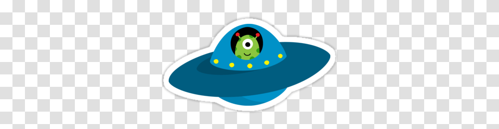 Alien Ship & Clipart Free Download Ywd Cute Space Ship Cartoon, Clothing, Apparel, Sombrero, Hat Transparent Png