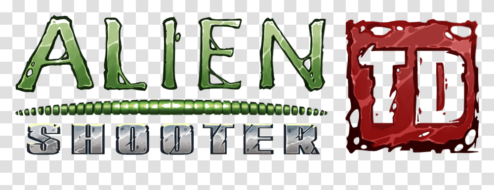 Alien Shooter Td Shoots To Ios & Android Invision Game Clip Art, Text, Alphabet, Word, Number Transparent Png