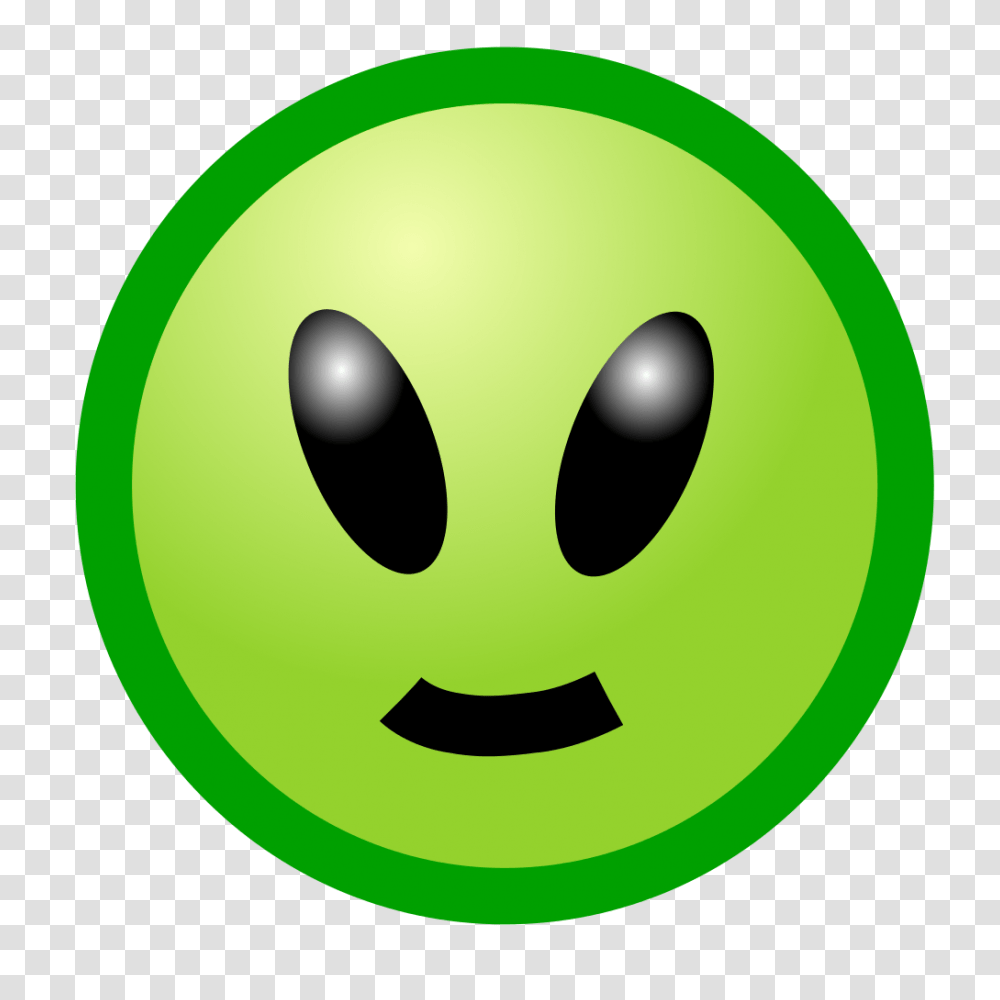 Alien Smiley, Green, Plant, Food Transparent Png