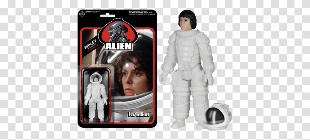Alien Space Suit Ripley Reaction Figure Ripley Reaction Figure, Person, Human, Astronaut Transparent Png
