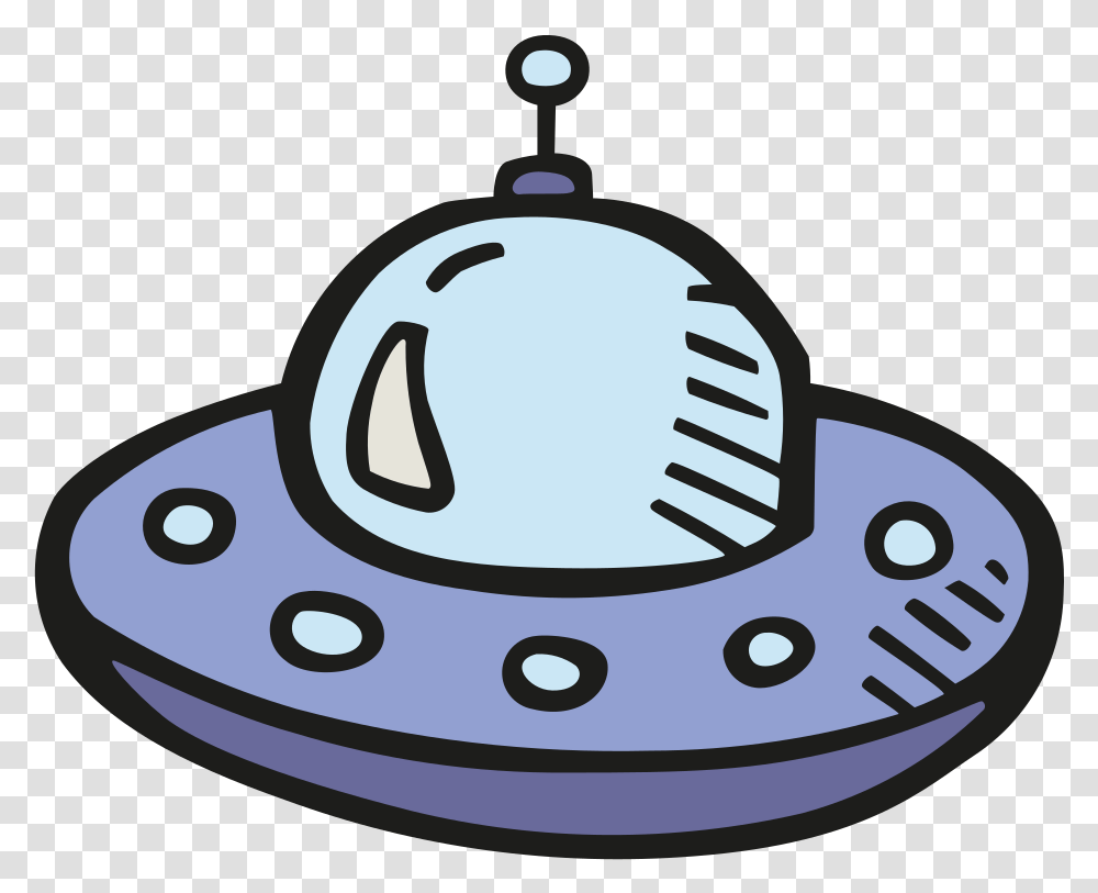 Alien Spaceship Clipart, Apparel, Sombrero, Hat Transparent Png
