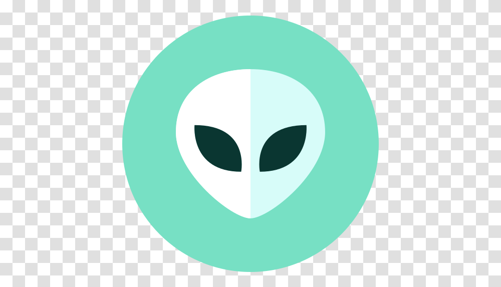 Alien Ufo Free Icon Of Kameleon Green Dot, Disk Transparent Png