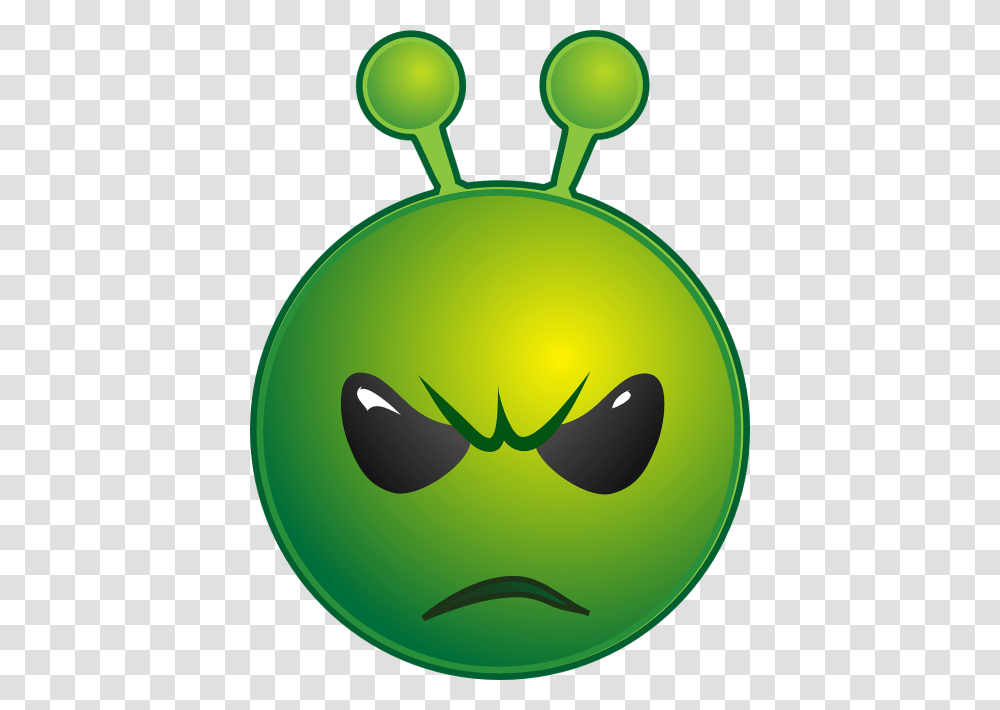 Alien Unhappy Emoticon Green Smiley Angry Furious Sorry For Time Waste Transparent Png