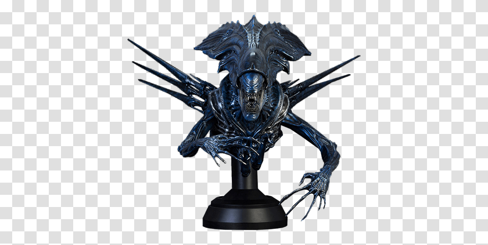 Alien Vs Predator Alien Queen Scale Maquette Bust, Trophy Transparent Png