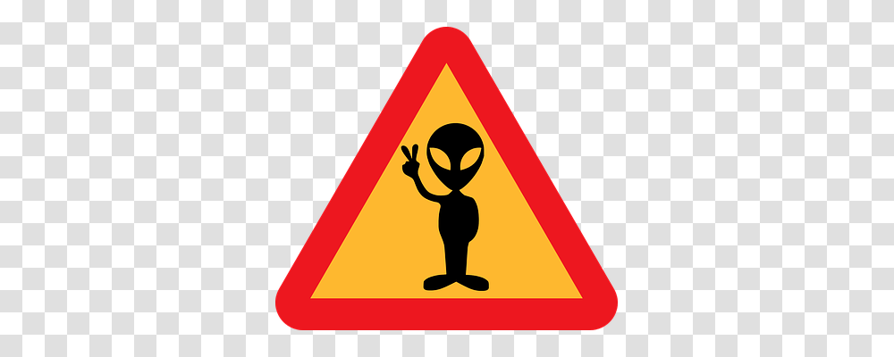 Aliens Transport, Road Sign, Triangle Transparent Png