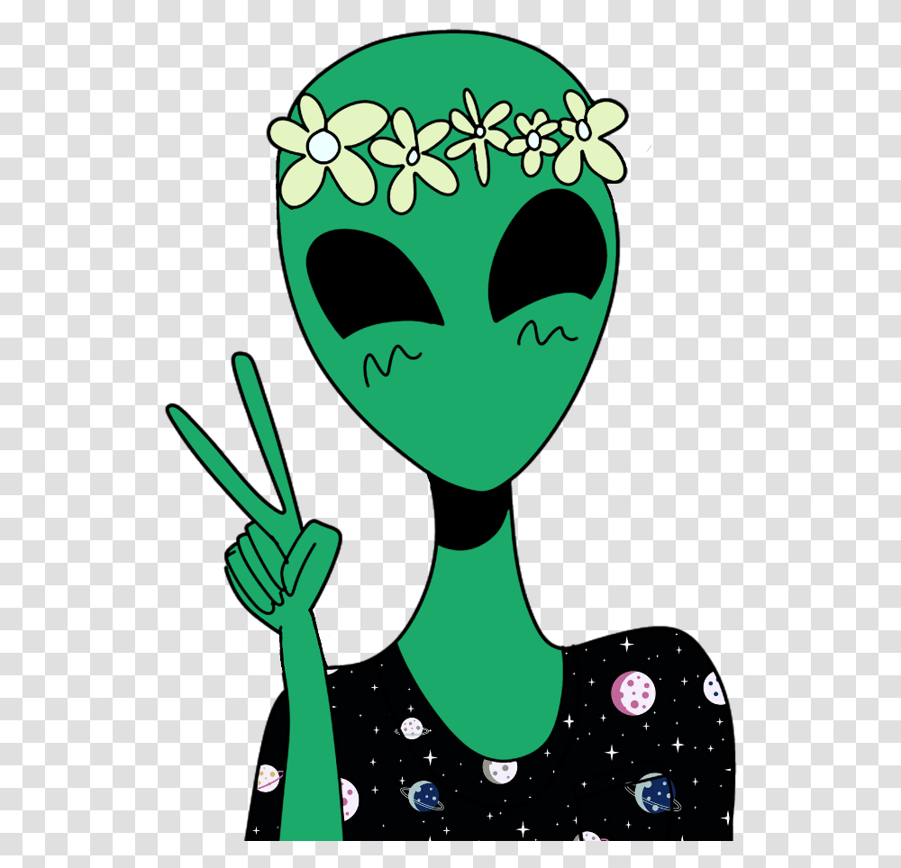 Aliens Clipart Download, Floral Design, Pattern, Face Transparent Png