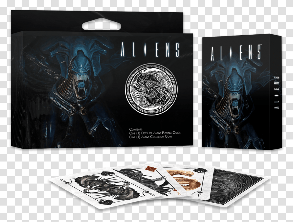 Aliens Gift Set Alien Playing Cards, Book, Ninja, Poster, Advertisement Transparent Png