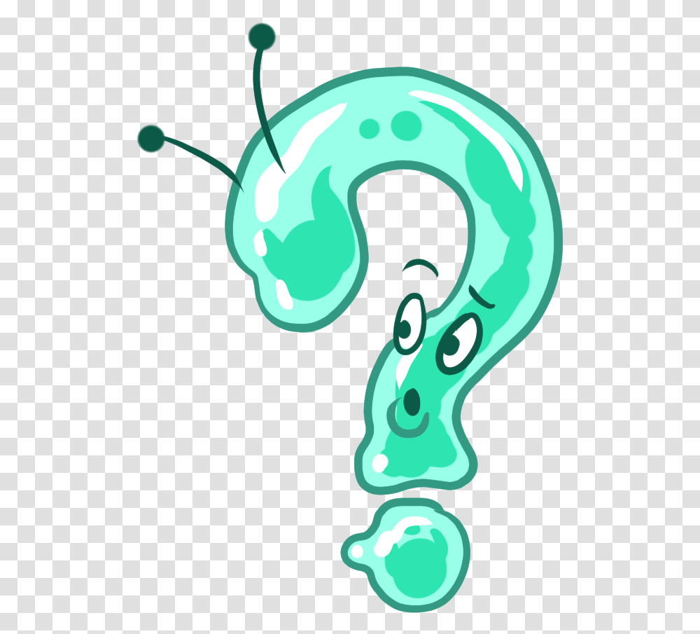 Aliens With A Question Mark, Number, Green Transparent Png