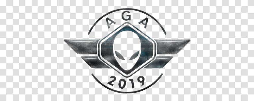 Alienware Game Arena Season 1 Emblem, Logo, Symbol, Trademark, Steering Wheel Transparent Png