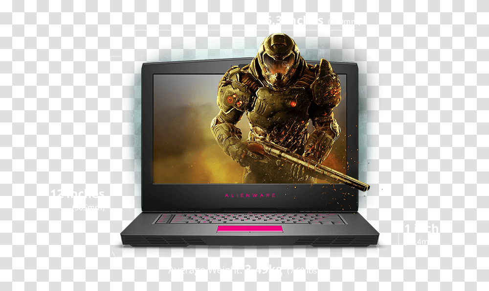 Alienware Laptop Kombat Disney Mortal, Pc, Computer, Electronics, Person Transparent Png