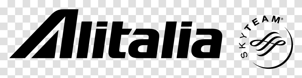 Alitalia Logo Black And White, Gray, World Of Warcraft Transparent Png