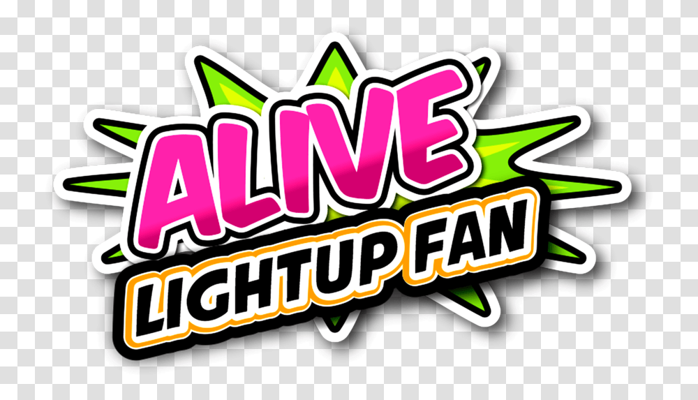 Alive Animated Fan Logo, Label, Sticker, Graffiti Transparent Png