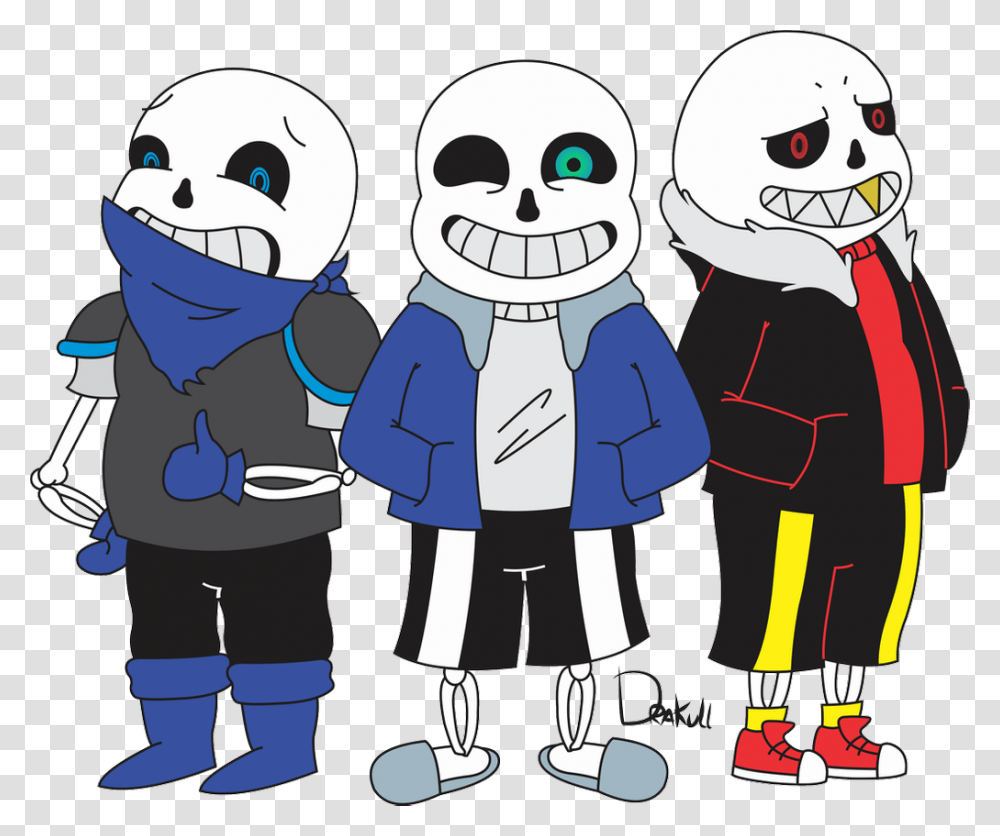 All 8 Sans Undertale, Person, People Transparent Png