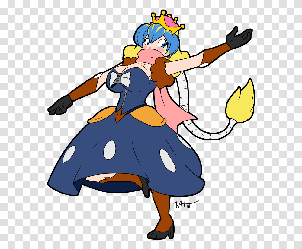 All Aboard The Princess Crown Train - Weasyl Fictional Character, Person, Performer, Leisure Activities, Costume Transparent Png