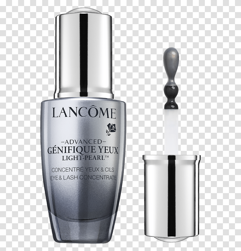All About Lancme's Brand New 360 Eye Routine Lancme Advanced Gnifique Yeux Light Pearl, Cosmetics, Bottle, Perfume Transparent Png