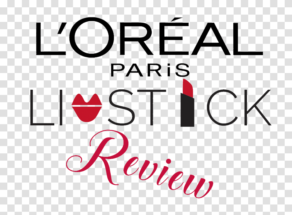 All About Makeup Loreal Paris Lipstick Swatches Amp Review, Word, Alphabet, Number Transparent Png
