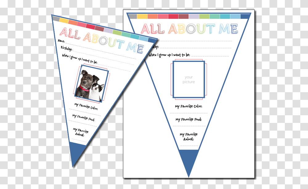 All About Me Paper, Flyer, Poster, Advertisement Transparent Png