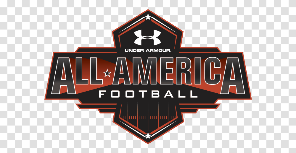 All America Football Game Allamerica Football Under Armour All America Game, Word, Text, Logo Transparent Png