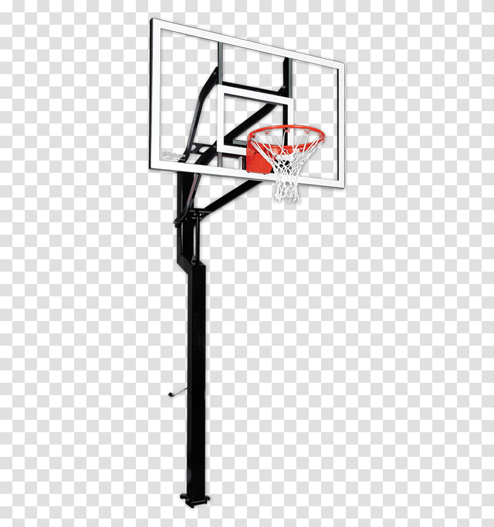 All American Signature Series 60 Backboard Height Of Basketball Pole From Ground, Hoop, Team Sport, Sports Transparent Png