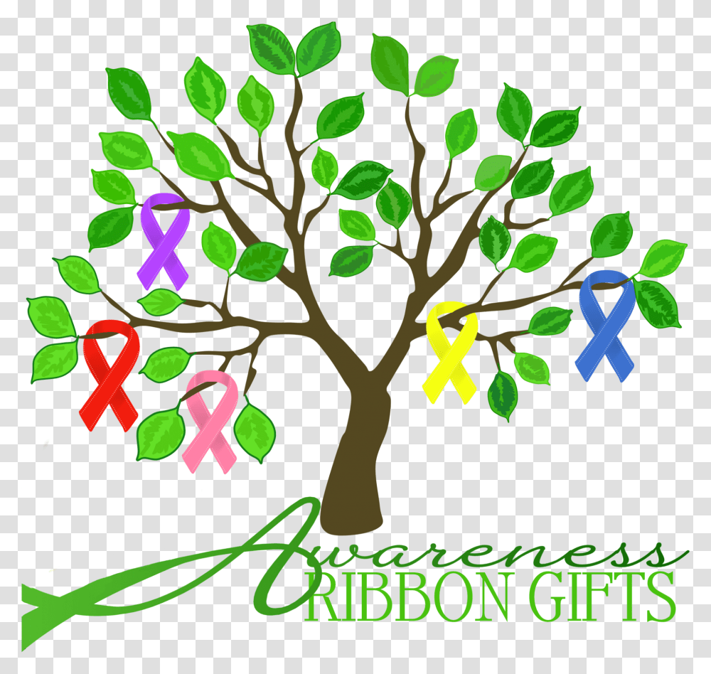 All Cancer Awareness Tree, Plant, Oak, Tree Trunk, Flower Transparent Png