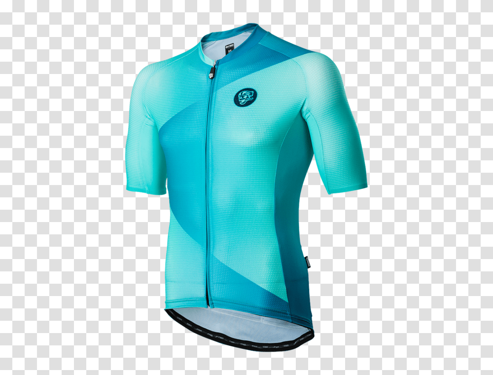 All Day Hologram Cycling Jersey Teal Attaquer, Apparel, Shirt Transparent Png