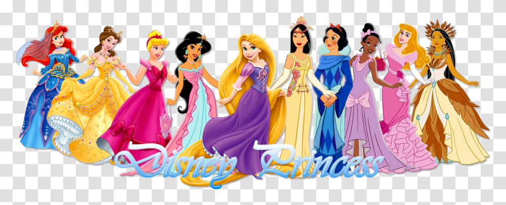 All Disney Princess Clipart, Person, Figurine, Doll Transparent Png