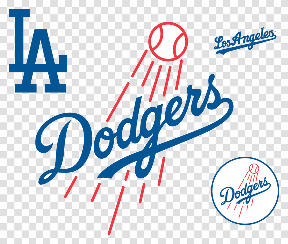 All Dodgers Logos Los Angeles Dodgers Logo, Label, Word, Alphabet Transparent Png