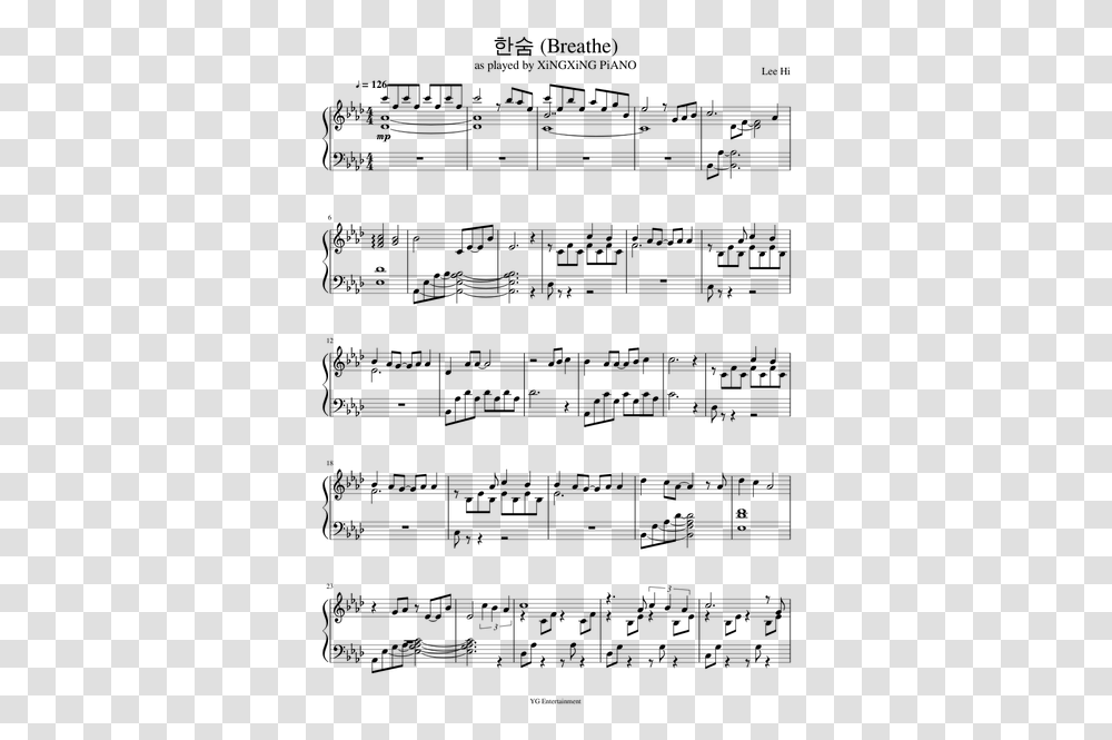 All Falls Down Piano Sheet, Gray, World Of Warcraft Transparent Png