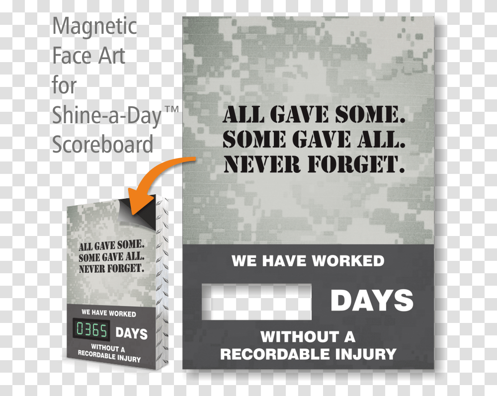 All Gave Some Never Forget Scoreboard Magnetic Face Microcontroller, Paper, Poster, Advertisement Transparent Png