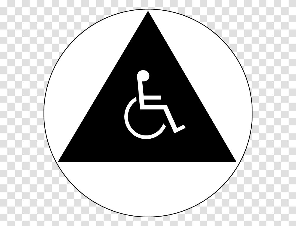All Gender Accessible Ca Restroom Door Symbol Set Honolulu International Airport, Sign, Triangle, Stencil, Road Sign Transparent Png