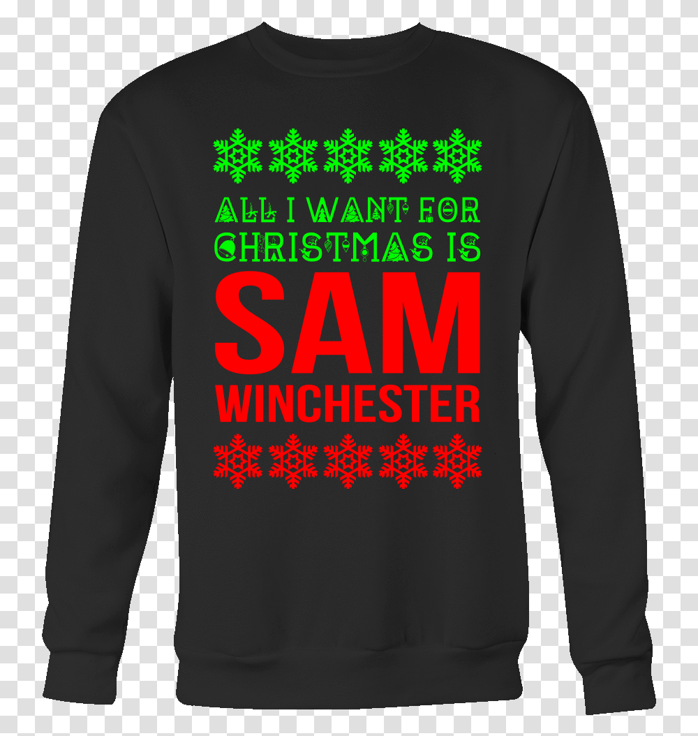 All I Want For Christmas Is Sam Dragon Ball Super T Shirt, Sleeve, Clothing, Apparel, Long Sleeve Transparent Png