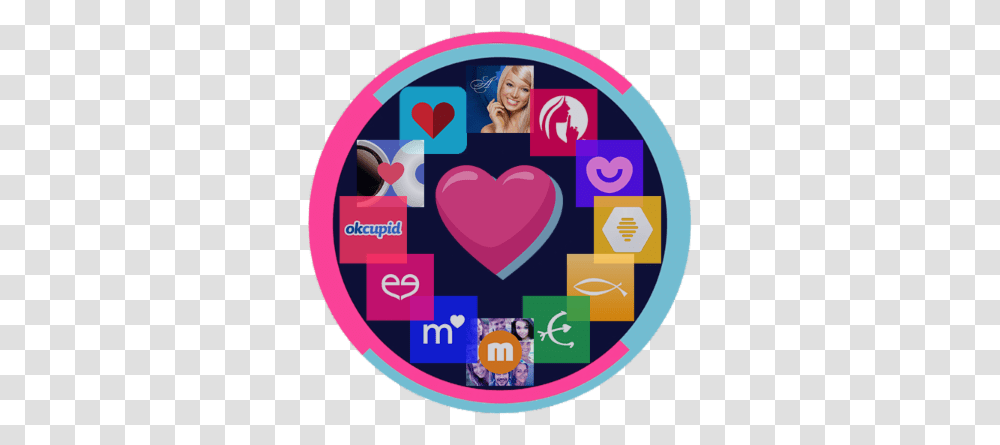 All In One Dating 3 Girly, Person, Heart, Text, Jigsaw Puzzle Transparent Png