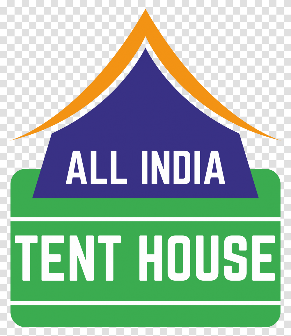 All India Tent House, Label, Poster, Advertisement Transparent Png