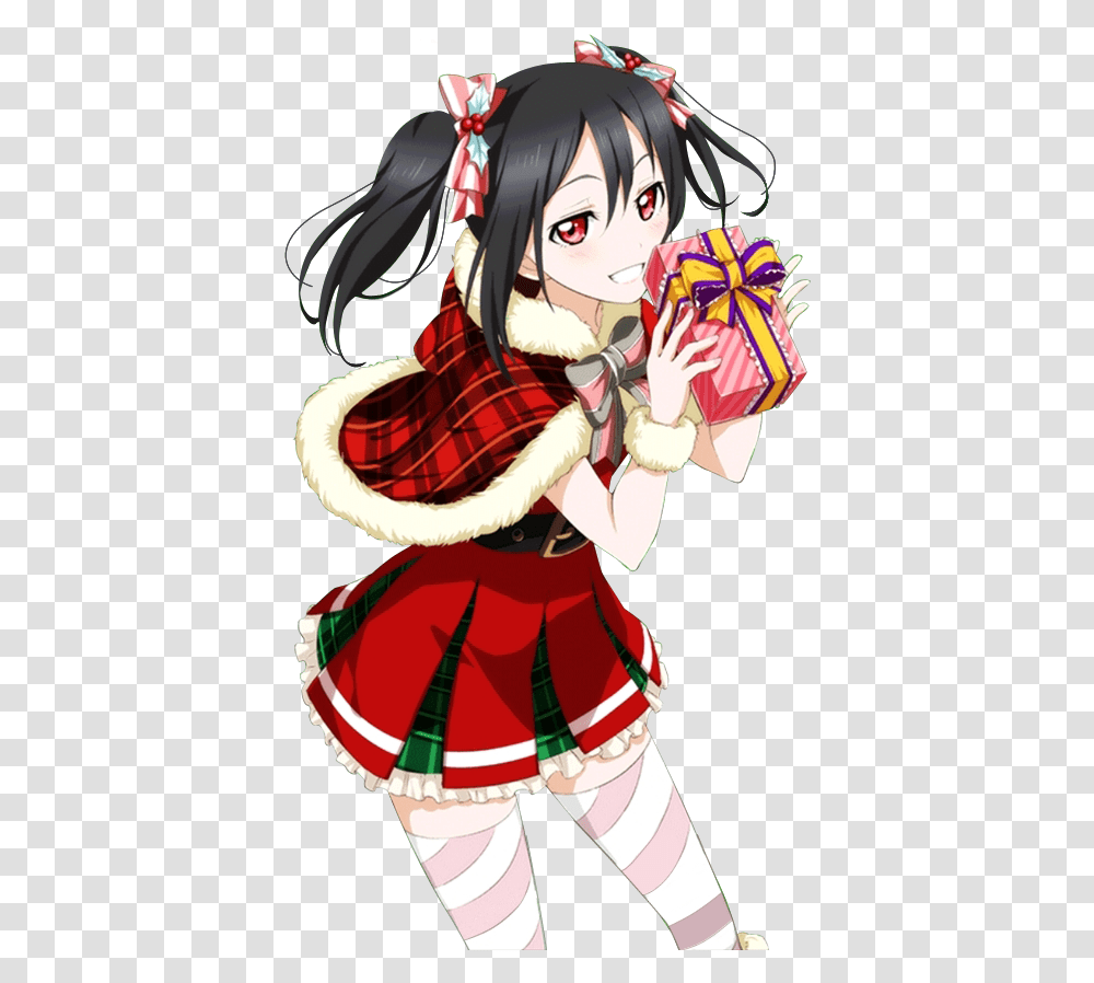 All Lovely Of Anime Background Love Live Christmas Cosplay, Clothing, Apparel, Manga, Comics Transparent Png