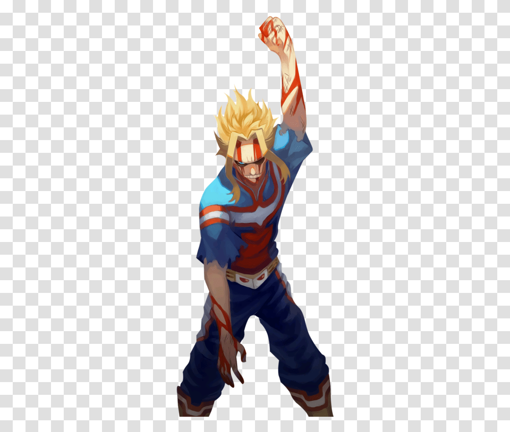 All Might All Might Mha Wallpaper Iphone, Person, Clothing, Costume, Art Transparent Png
