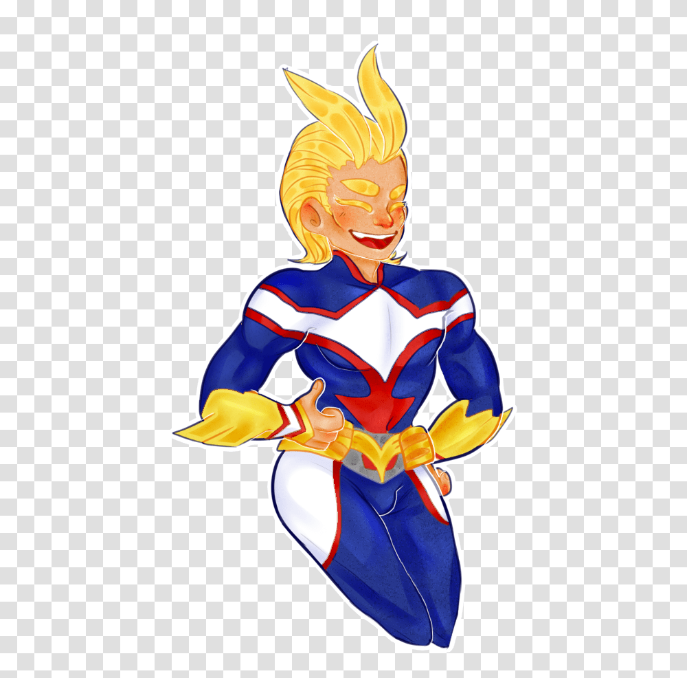 All Might, Person, Human Transparent Png