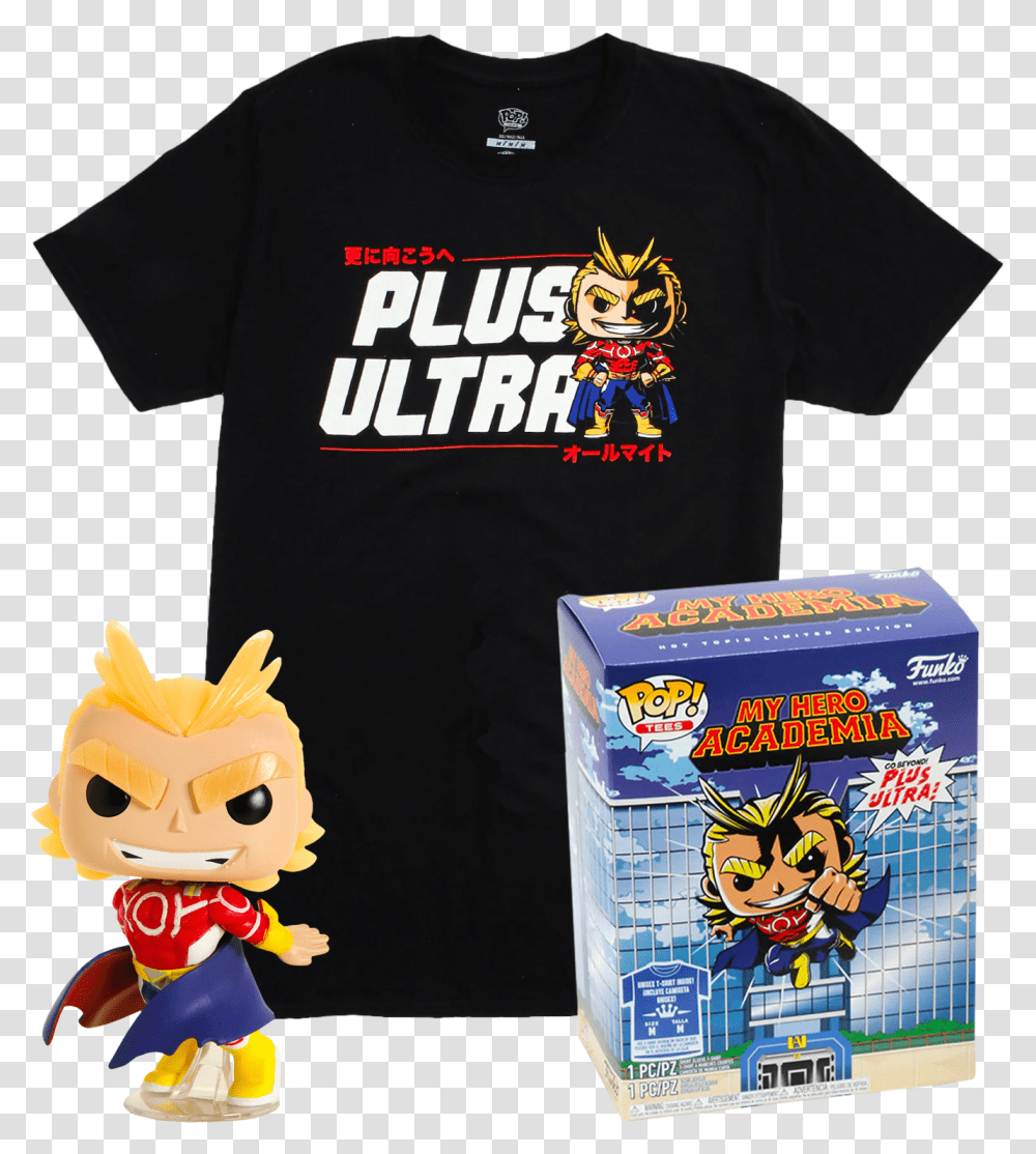All Might, Apparel, T-Shirt, Person Transparent Png