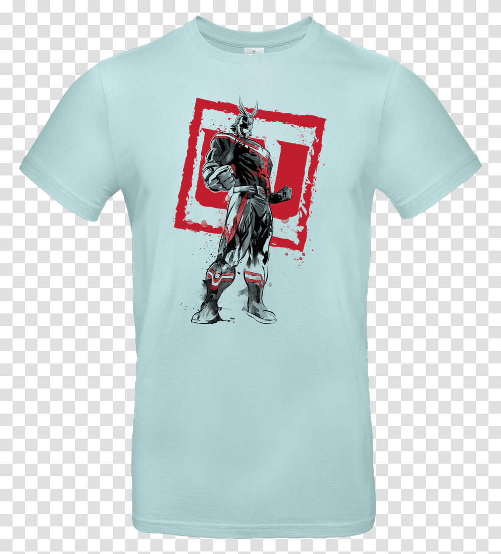 All Might, Apparel, T-Shirt, Sleeve Transparent Png