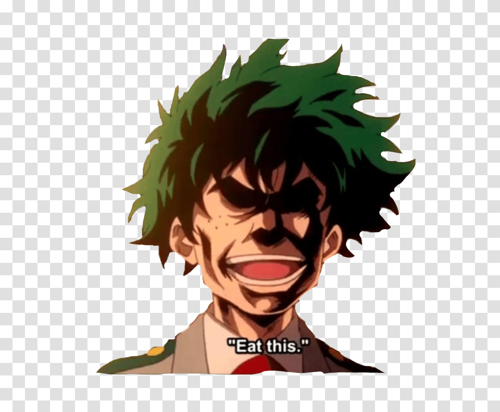 All Might Midoriya All Might Face, Person, Book, Hair Transparent Png