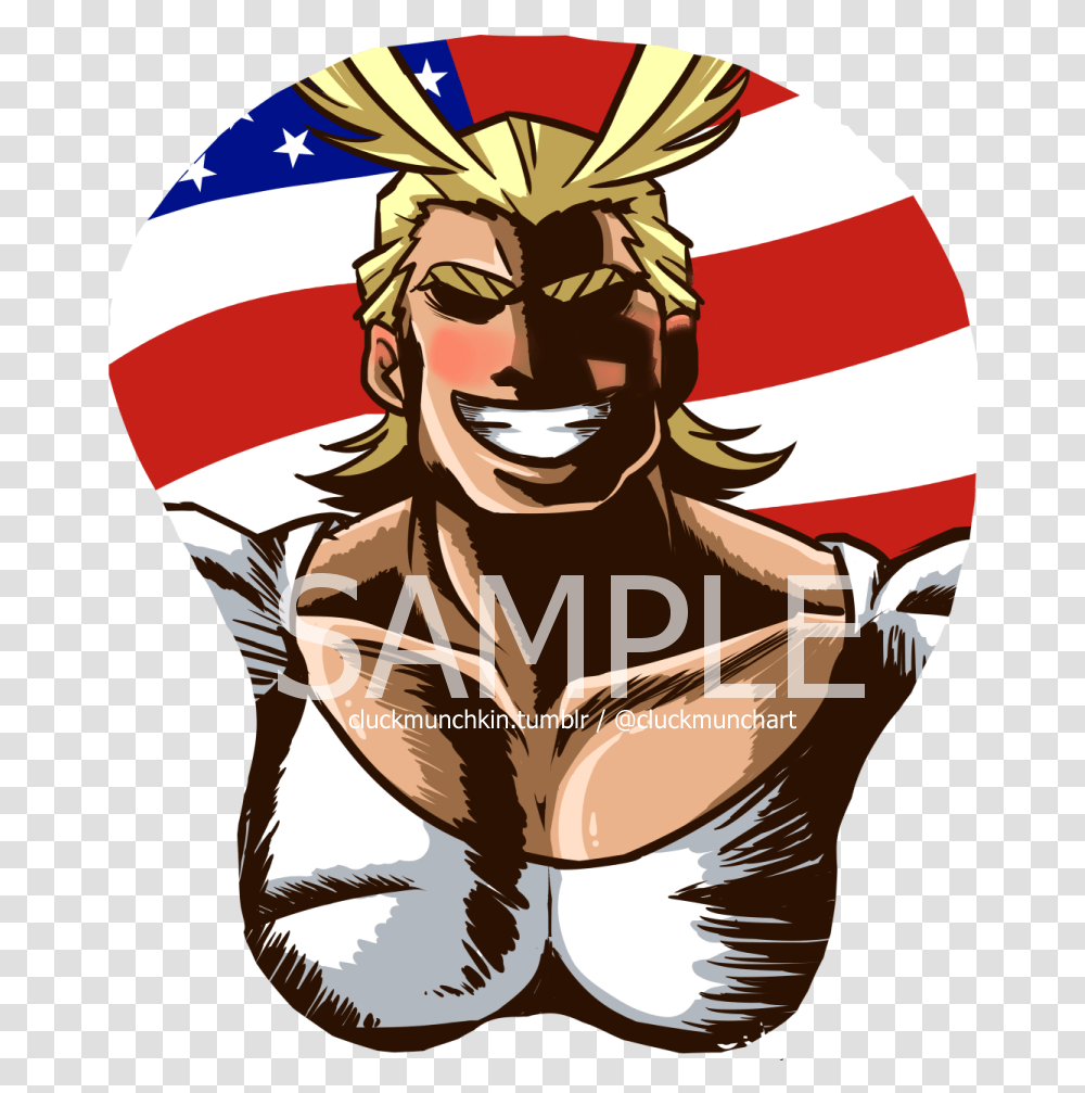 All Might Mouse Pad, Flag, Logo, Trademark Transparent Png