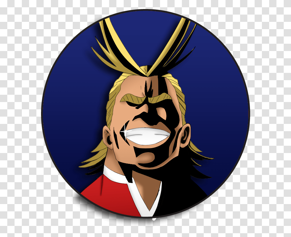 All Might Shadow Face, Head, Label Transparent Png