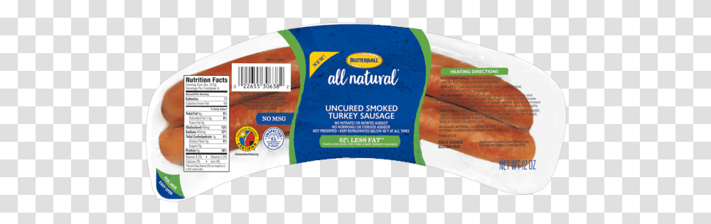 All Natural Uncured Smoked Turkey Butterball Products, Plant, Food, Sliced, Sweets Transparent Png